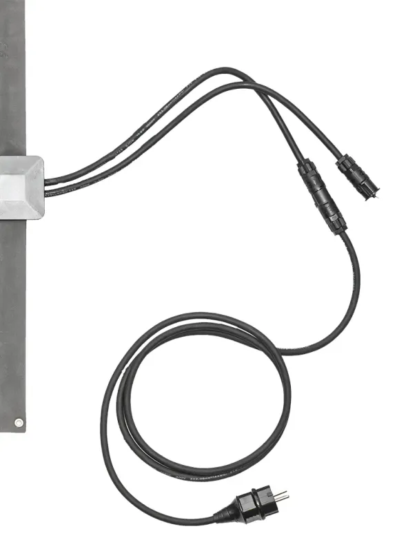 Strømkabel til taktile varmematter - 2m