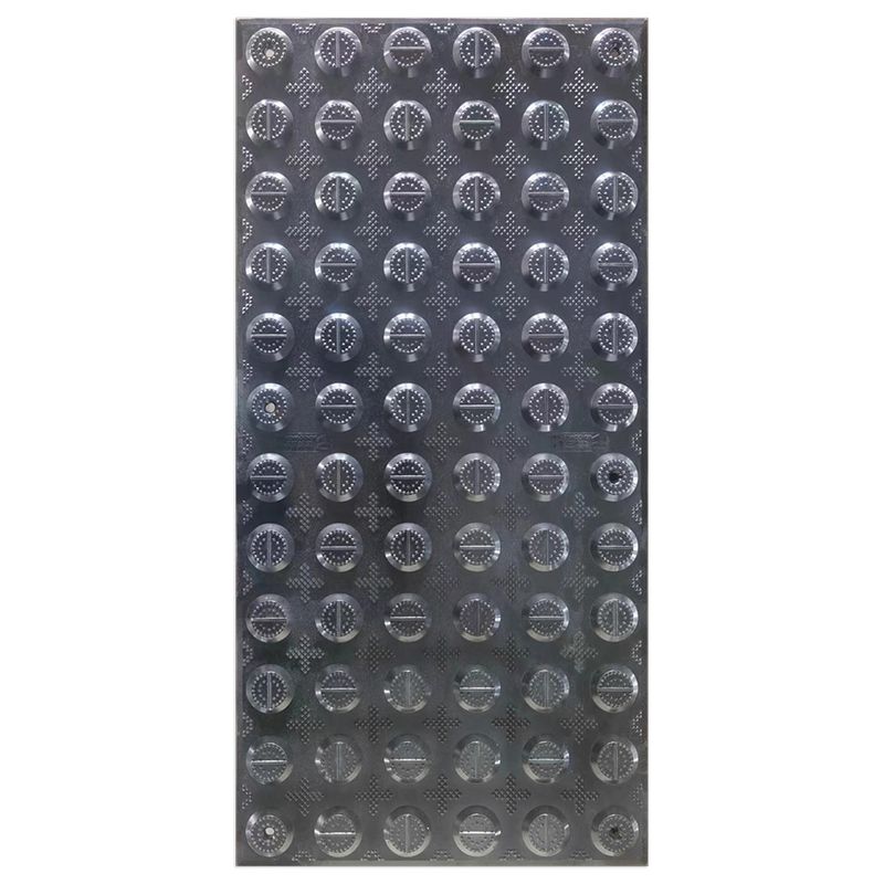 Taktile plater med knotter i glassfiber, velg farge