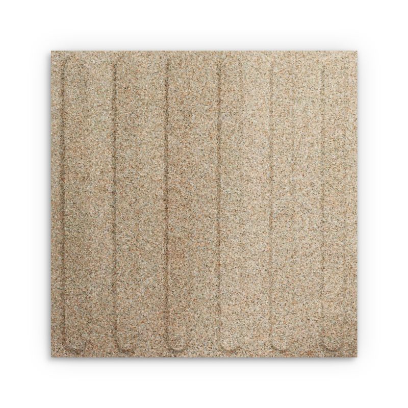 Taktile keramiske fliser med ribber – Brunrød spettet m/små sorte og hvite prikker 40*40 cm