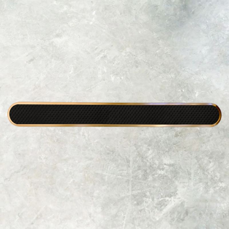 Taktile ribber i messing med ilegg - 28cm med lim. Velg farge.