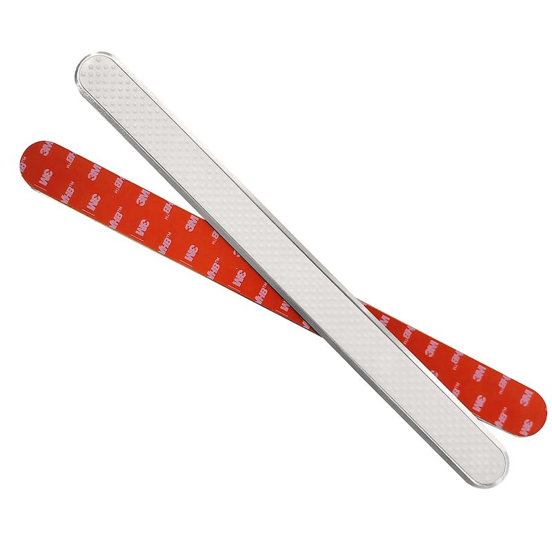 Taktile ribber i stål med ilegg - 28cm med lim. Velg farge. 